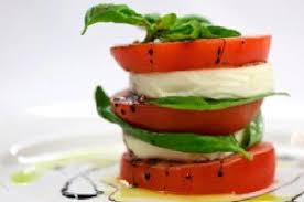 Torre Ensalada caprese,Torre caprese receta,Torre caprese cocinar