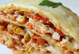 Pastel Azteca Pollo,recetar Azteca Pollo,preparar Azteca Pollo
