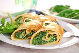 Crepas Espinaca cocinar,Crepas Espinaca queso,Crepas Espinaca receta