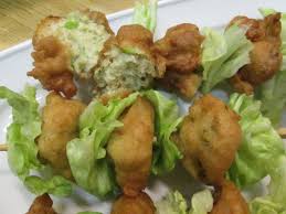 Buñuelos Lechuga preparar,Buñuelos Lechuga Brochetas,Buñuelos Lechuga Atún