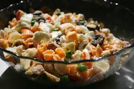atun chicharo receta,atun Pasta chicharo,Ensalada Pasta chicharo