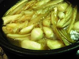 elaborar Caliente Endivias,receta Caliente Endivias,Ensalada Caliente Endivias