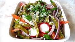 elaborar Nopales Sandra,preparar Nopales Sandra,Ensalada Nopales Sandra