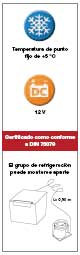 nevera empotrable de compresor, waeco collfreeze, nevera compresor