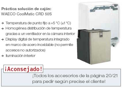 WAECO CoolMatic, temperatura punto fijo, hieleras paara veterinarios