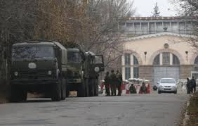 La OTAN confirma convoyes militares, tanques artillería, sistemas defensa, región separatista de Donetsk