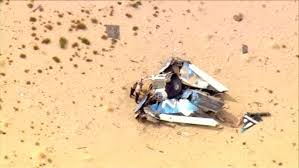 cae Virgin Galactic, Virgin Galactic se desploma, se desploma nave espacial