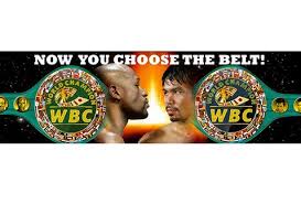 peleara mayweather, pelea mayweather vs pacquiao, cinturon mayweather vs pacquiao