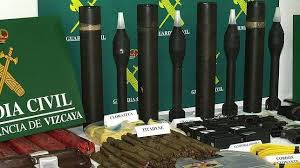 deposito armado ETA biarritz, deposito con armas ETA, armas de la ETA