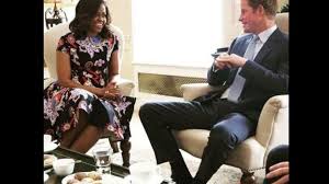 michelle obama regala carlota, michelle obama regala jorge, michelle obama regala principes