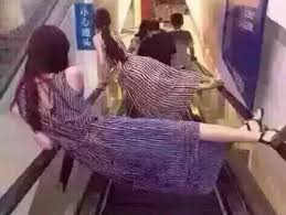 escaleras electricas mortales chinas, nuevo accidente escaleras eléctricas, accidente de escaleras eléctricas